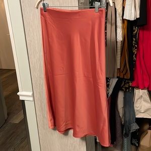 Rachel Zoe Rose Satin Skirt